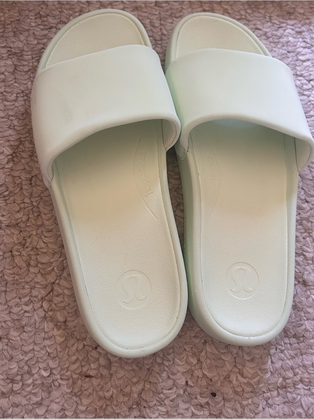 lululemon Women’s light green Slide Sandals